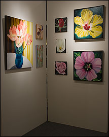Flowers solo show by Marian Gliese at Artists' Gallery in Columbia, Maryland, March 5-29, 2007